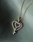 Astrid Diamond Key Pendant