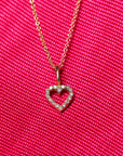 Astrid Diamond Heart Necklace