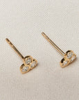 Beata Bezel Diamond Earrings