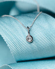 Greta diamanthalsband, 18k gult guld / vitguld