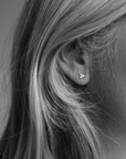 Beata Bezel Diamond Earrings