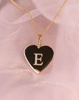 Astrid Solid Gold Heart Necklace