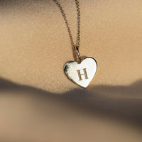 Silveria Heart Pendant, 925 Sterling Silver