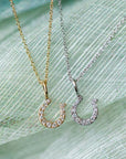 Klara Diamond Horseshoe Necklace
