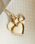 Astrid Solid Gold Heart Necklace