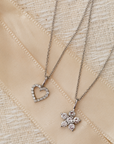 Amy Diamond Flower Necklace