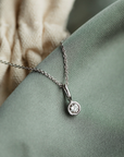 Greta diamanthalsband, 18k gult guld / vitguld