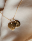 Astrid Solid Gold Heart Necklace