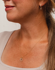 Astrid XL Diamond Heart Necklace