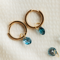 Stella Topaz Berlock, 18k gult guld