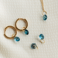 Stella Topaz Berlock, 18k gult guld