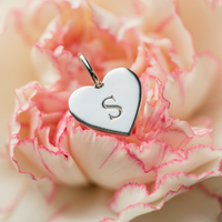 Silveria Heart Pendant, 925 Sterling Silver