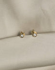 Ebba von Sydow Jewelry Signaturörhänge Alma, 18k guld Signature diamond earrings Alma 18k