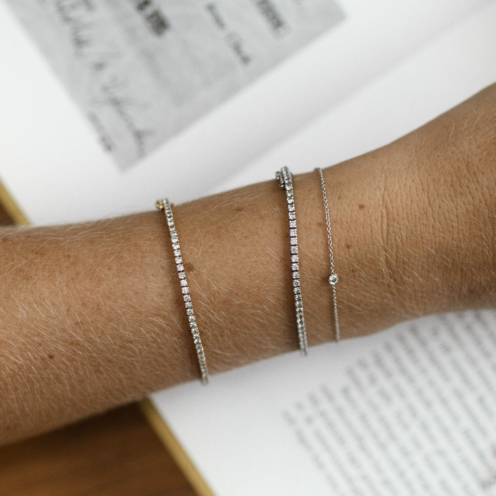 Ebba von Sydow Jewelry Tennisarmband Elise, 18k guld  - Diamantarmband - Diamond tennis bracelet Elise, 18k gold