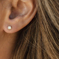 Ebba von Sydow Jewelry Signaturörhänge Alma, 18k guld Signature diamond earrings Alma 18k