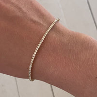 Ebba von Sydow Jewelry Tennisarmband Elise, 18k guld  - Diamantarmband - Diamond tennis bracelet Elise, 18k gold 