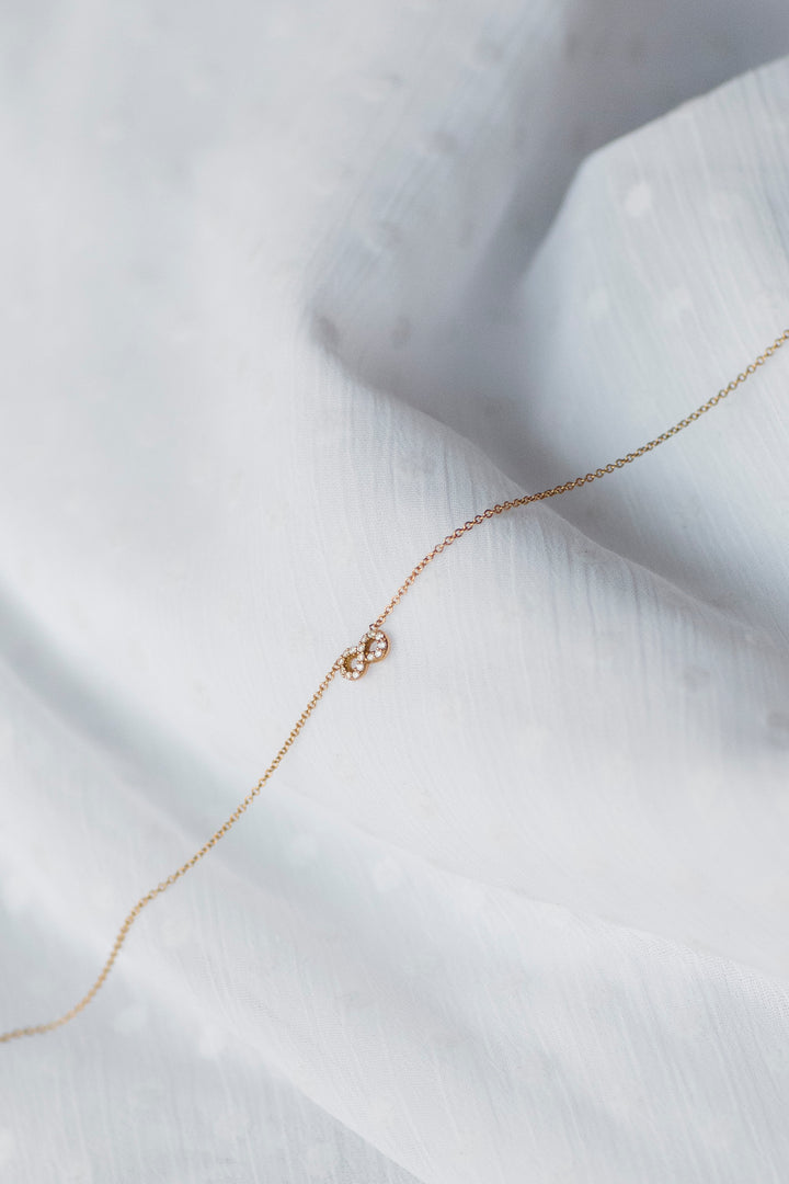 The Matilda Eternity Diamond Necklace