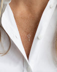 Astrid Diamond Key Pendant