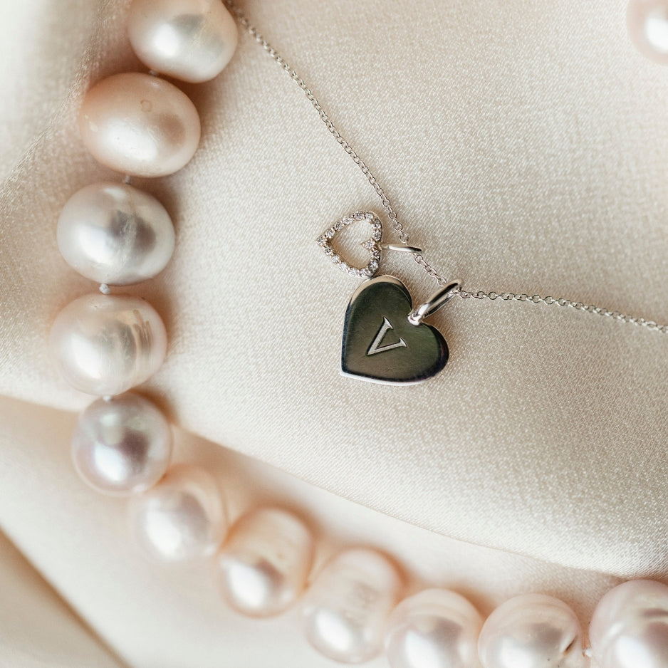 Silveria Heart Pendant, 925 Sterling Silver
