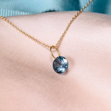 Stella Topaz Berlock, 18k gult guld