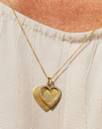 Astrid XL Diamond Heart Necklace