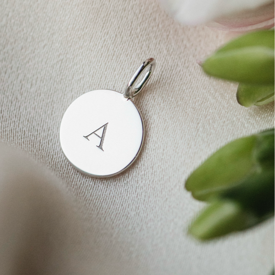 Silveria Round Pendant, 925 Sterling Silver
