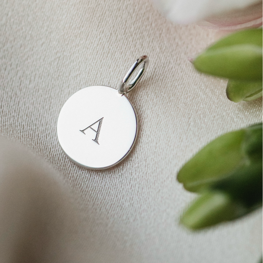 Silveria Round Pendant, 925 Sterling Silver