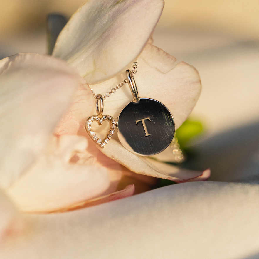 Silveria Round Pendant, 925 Sterling Silver