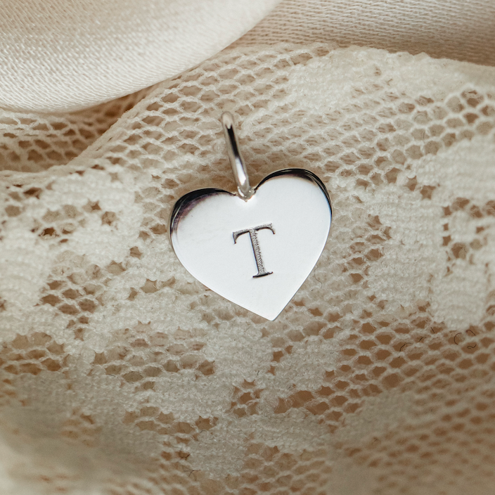 Silveria Heart Pendant, 925 Sterling Silver