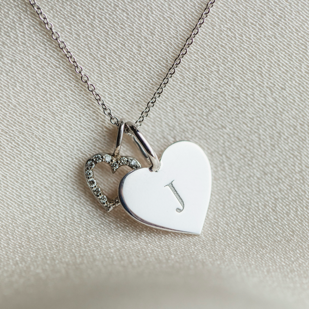 Silveria Heart Pendant, 925 Sterling Silver