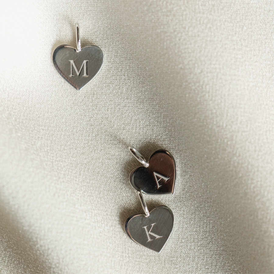 Silveria Heart Pendant, 925 Sterling Silver