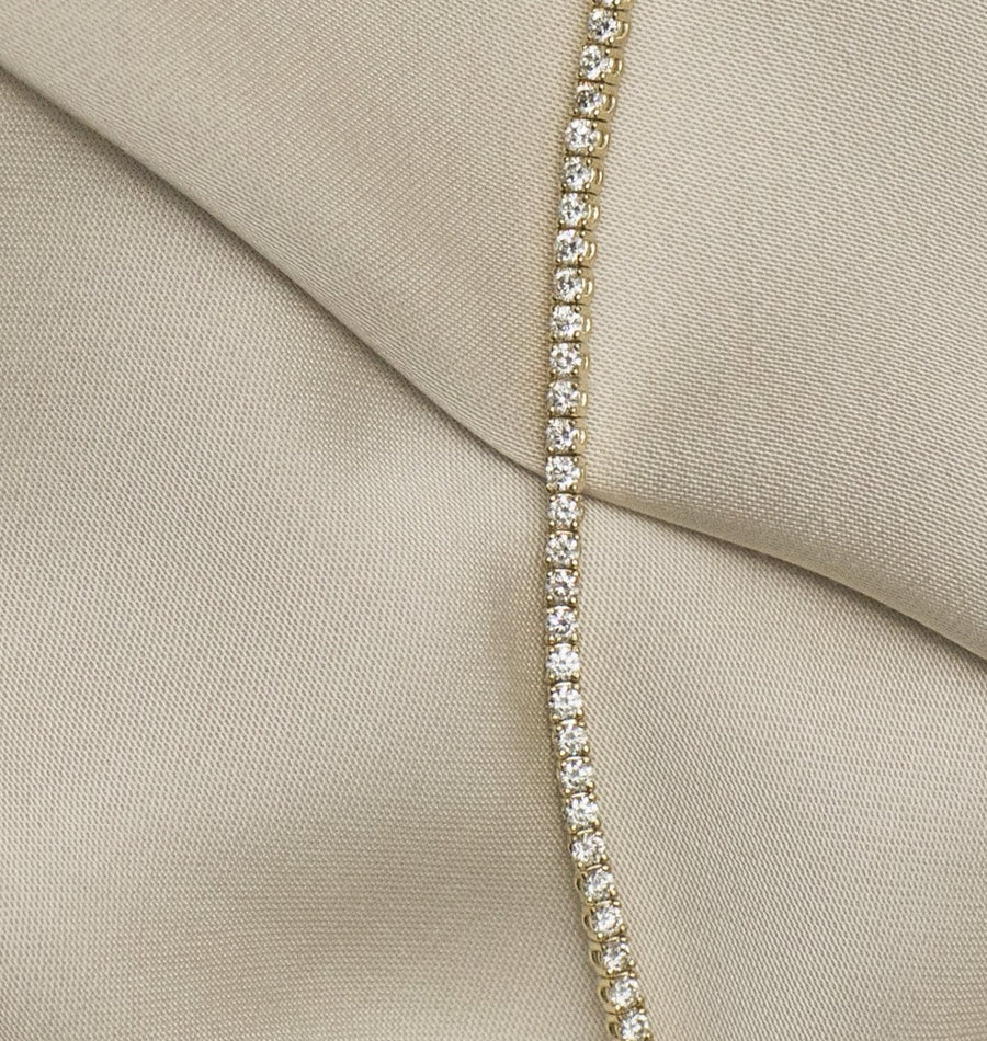 Ebba von Sydow Jewelry Tennisarmband Elise, 18k guld  - Diamantarmband - Diamond tennis bracelet Elise, 18k gold 