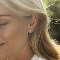 Ebba von Sydow Jewelry Signaturörhänge Elin, 18k guld Signature diamond earrings Elin 18k gold