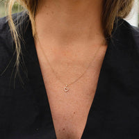Astrid Hjärta diamanthalsband med 16 diamanter  från Ebba von Sydow Jewelry