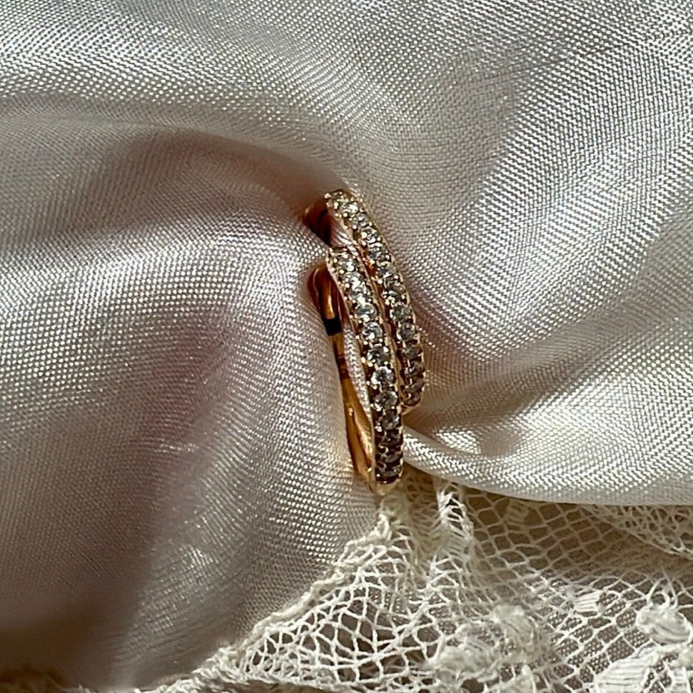 Diamant creoler guld - ebba von Sydow jewelry