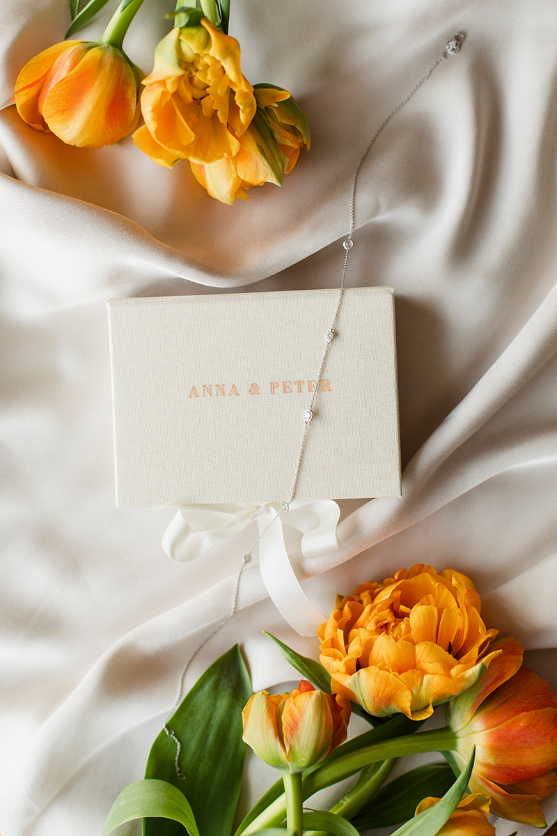 Signaturkedja, 18k gult guld / vitguld